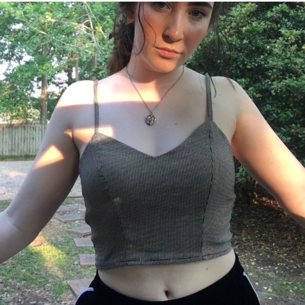 Printed Crop Top